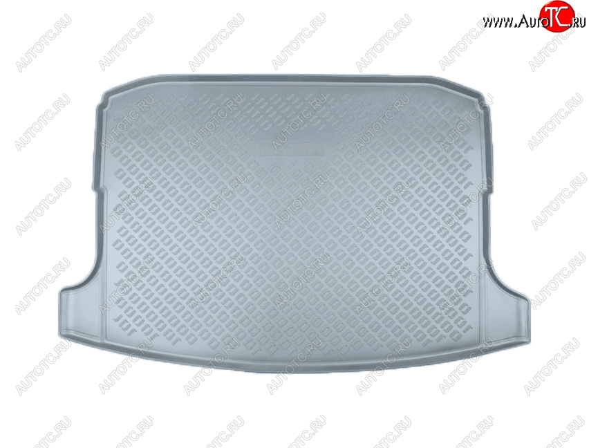 1 859 р. Коврик багажника Norplast V2  Seat Ateca  5FP (2016-2024) (Цвет: серый)  с доставкой в г. Калуга