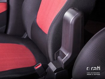 6 849 р. Подлокотник Armster S Seat Ibiza 6L хэтчбэк 3 дв. дорестайлинг (2002-2006)  с доставкой в г. Калуга. Увеличить фотографию 4