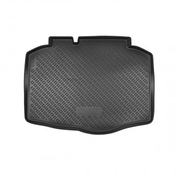 1 499 р. Коврик багажника Norplast Unidec  Seat Ibiza  KJ хэтчбэк 5 дв. (2017-2021) (черный)  с доставкой в г. Калуга. Увеличить фотографию 1