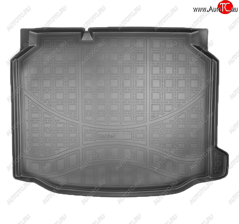 1 499 р. Коврик в багажник Norplast  Seat Leon  5F хэтчбэк 5 дв. (2012-2016) (Цвет: черный)  с доставкой в г. Калуга