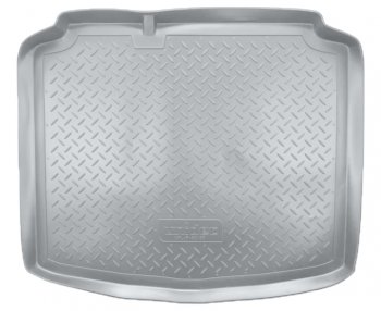 1 859 р. Коврик в багажник Norplast  Seat Leon  1P хэтчбэк 5 дв. (2005-2009) (Серый)  с доставкой в г. Калуга. Увеличить фотографию 1