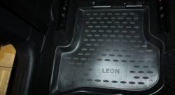 1 899 р. Коврики в салон Element 4 шт. (полиуретан)  Seat Leon  1P хэтчбэк 5 дв. (2005-2009)  с доставкой в г. Калуга. Увеличить фотографию 3