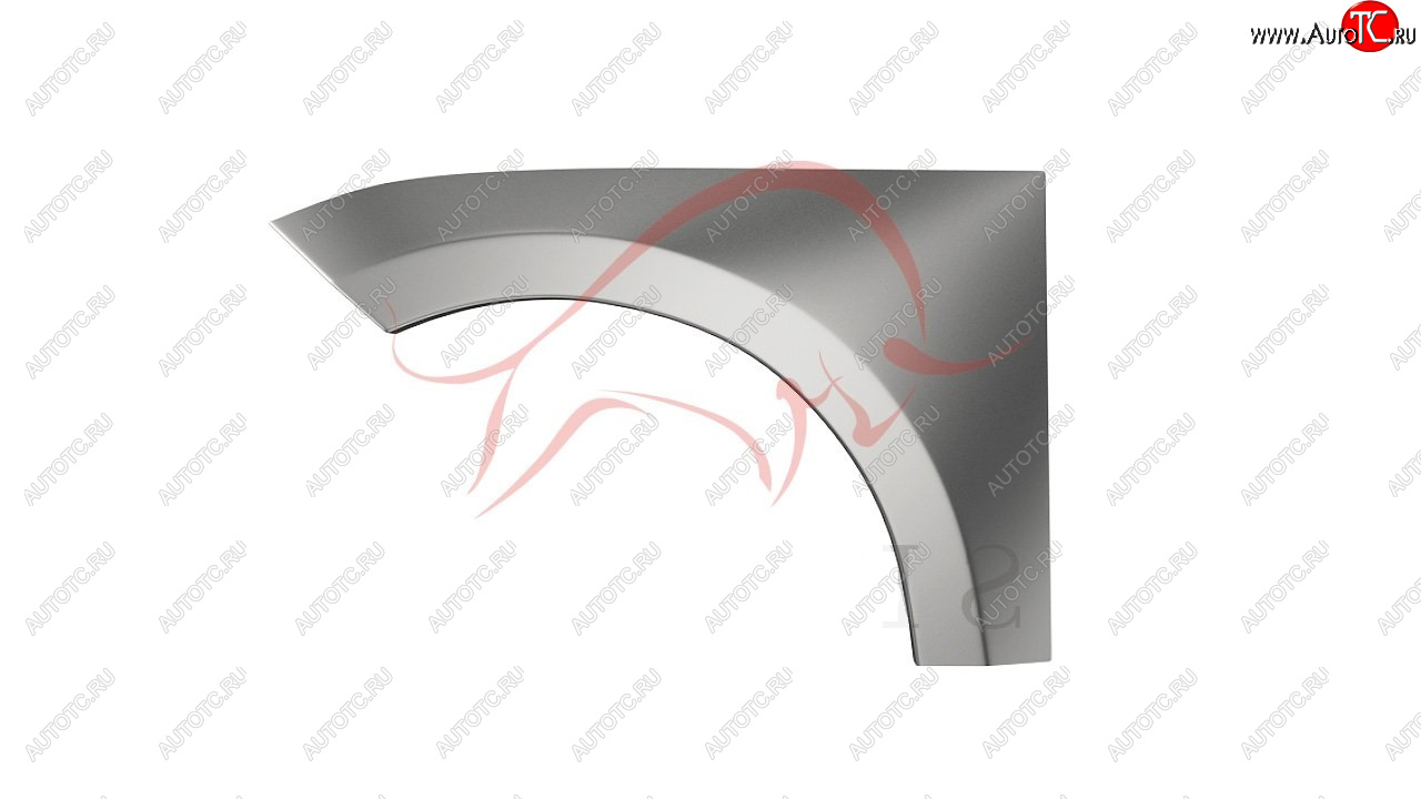2 189 р. Правая задняя ремонтная арка (внешняя) Wisentbull Seat Mii (2011-2019)  с доставкой в г. Калуга