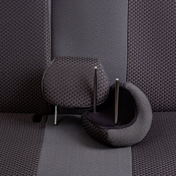 6 649 р. Чехлы сидений Lord Autofashion Дублин (жаккард, 60/40, раздельная спинка, 2Г-образ. подголовника)  Hyundai Solaris  1 седан (2010-2017) (Серый, стежок серый)  с доставкой в г. Калуга. Увеличить фотографию 2