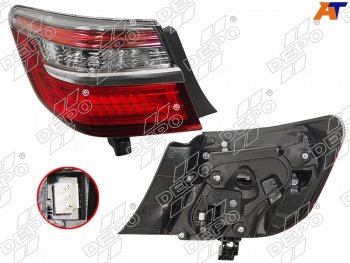 11 349 р. Левый фонарь задний DEPO  Toyota Camry  XV55 (2014-2018)  с доставкой в г. Калуга. Увеличить фотографию 1