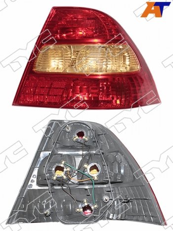 4 299 р. Левый фонарь задний TYC  Toyota Corolla  E120 (2000-2004)  с доставкой в г. Калуга. Увеличить фотографию 1