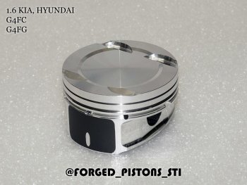 16 999 р. Поршни (1,6 G4FC, G4FG) СТИ Hyundai Elantra HD (2006-2011) (диаметр поршня: 77.25 мм)  с доставкой в г. Калуга. Увеличить фотографию 3