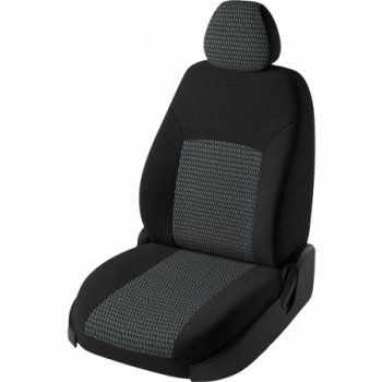 Чехлы сидений (жаккард, 60/40, раздельное заднее сиденье и спинка, подлокотник, 2П+1Г-образ. подголовника) Lord Autofashion Дублин Nissan (Нисан) X-trail (Х-трейл)  2 T31 (2007-2015) 2 T31 дорестайлинг, рестайлинг