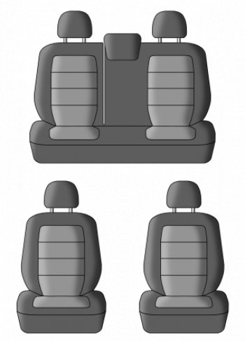 6 649 р. Чехлы сидений (жаккард, 60/40, раздельная задняя спинка, 2П+1Г-образ. подголовника) Lord Autofashion Дублин  Opel Astra  H (2004-2015) (Чёрный, Ёж красный)  с доставкой в г. Калуга. Увеличить фотографию 3