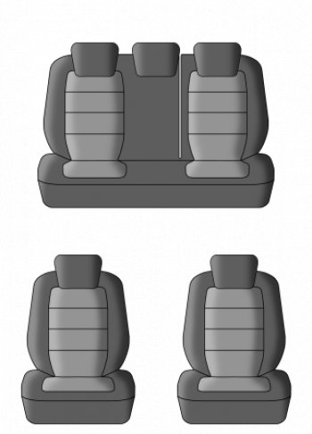 4 389 р. Чехлы сидений (жаккард, 60/40, раздельная задняя спинка, подлокотник, 3Г-образ.подголовника) Lord Autofashion Дублин  Opel Astra  J (2009-2017) (Чёрный, Ёж красный)  с доставкой в г. Калуга. Увеличить фотографию 3