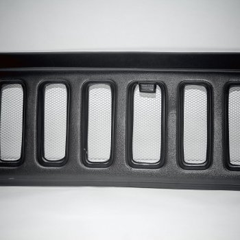 1 379 р. Решетка радиатора Jeep Cherokee (с сеткой) Автодемик Лада Нива 4х4 2121 3 дв. дорестайлинг (1977-2019)  с доставкой в г. Калуга. Увеличить фотографию 2