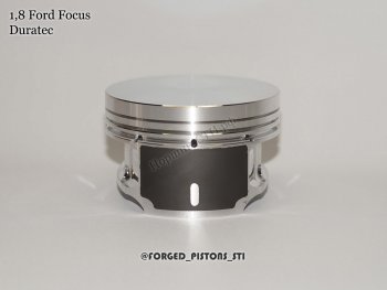21 399 р. Поршни (1,8l, Duratec 83,4мм под палец 21мм кольца 1,2/1,5/2,5) СТИ Ford Focus 1 универсал рестайлинг (2001-2005) (ремонтный диаметр: 83.4)  с доставкой в г. Калуга. Увеличить фотографию 2