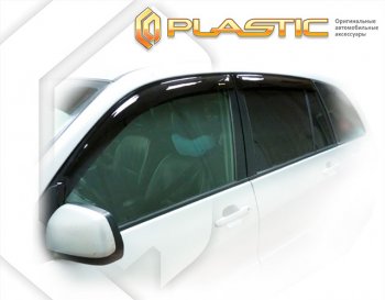 1 989 р. Дефлектора окон CA-Plastic  Toyota RAV4  CA20 (2000-2005) (Classic полупрозрачный, Без хром. молдинга)  с доставкой в г. Калуга. Увеличить фотографию 1