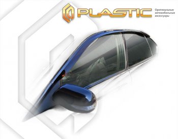 1 989 р. Дефлектора окон CA-Plastic  Subaru Legacy ( BL/B13,  BL,B13) (2003-2009) (Classic полупрозрачный)  с доставкой в г. Калуга. Увеличить фотографию 1