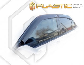 2 079 р. Ветровики дверей CA-Plastic Toyota Altezza (1998-2005) (Classic полупрозрачный, Без хром. молдинга)  с доставкой в г. Калуга. Увеличить фотографию 1