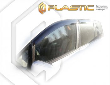 1 989 р. Дефлектора окон CA-Plastic  Mazda Premacy (1999-2004) (Classic полупрозрачный)  с доставкой в г. Калуга. Увеличить фотографию 1