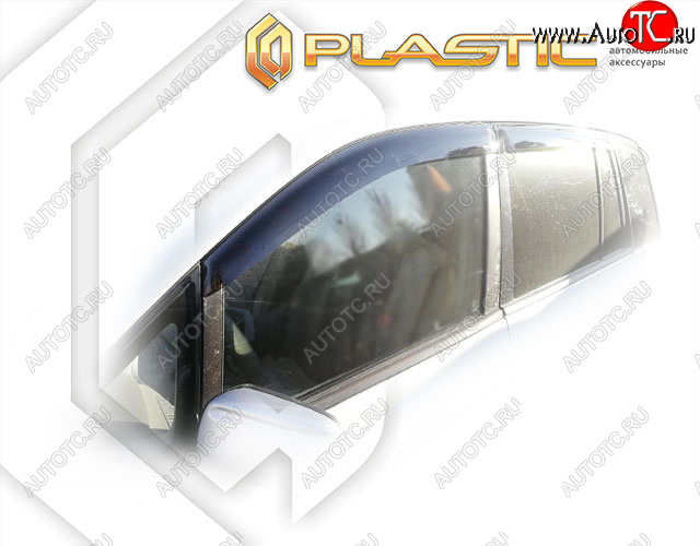 1 989 р. Дефлектора окон CA-Plastic  Mazda Premacy (1999-2004) (Classic полупрозрачный)  с доставкой в г. Калуга