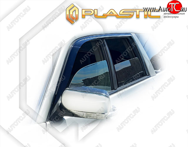 1 989 р. Дефлектора окон CA-Plastic  Subaru Forester  SG (2005-2008) (Classic полупрозрачный)  с доставкой в г. Калуга