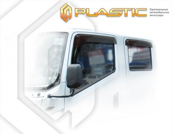 Дефлектора окон CA-Plastic NAVECO C300 (2013-2024)  (Classic полупрозрачный)