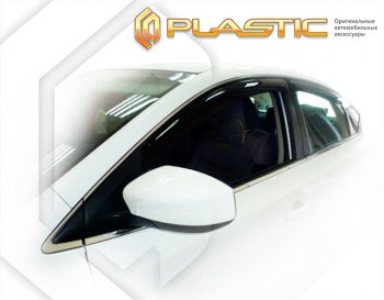 Ветровики дверей CA-Plastic Nissan Bluebird Sylphy седан NB17 (2012-2024)