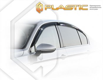 Дефлектора окон CA-Plastic Volkswagen (Волксваген) Passat (Пассат)  B8 (2015-2019) B8 седан дорестайлинг