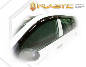 2 079 р. Дефлектора окон CA-Plastic Mazda Familia Van универсал Y12 дорестайлинг (2007-2017) (Classic полупрозрачный, Без хром. молдинга)  с доставкой в г. Калуга. Увеличить фотографию 1