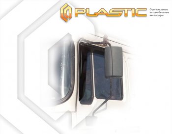 Дефлектора окон CA-Plastic SHACMAN (SHACMAN) F2000 (ф2000) (2013-2024)  (Classic полупрозрачный)