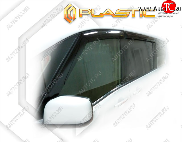 2 259 р. Ветровики дверей CA-Plastic  Suzuki Landy  SC26 (2010-2013) (Classic полупрозрачный)  с доставкой в г. Калуга