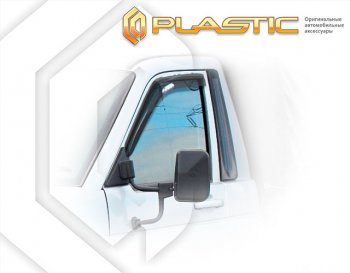 Дефлектора окон CA-Plastic Уаз Профи 23602 бортовой грузовик 2 дв. (2017-2024)