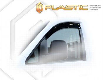 1 989 р. Дефлектора окон CA-Plastic Volkswagen Caddy 2K рестайлинг (2015-2020) (Classic полупрозрачный, Без хром. молдинга)  с доставкой в г. Калуга. Увеличить фотографию 1