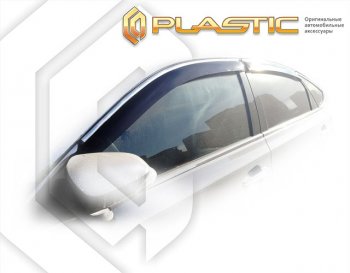 2 079 р. Дефлектора окон CA-Plastic  Toyota Avalon  4 (2012-2018) (Classic полупрозрачный, Без хром. молдинга)  с доставкой в г. Калуга. Увеличить фотографию 1