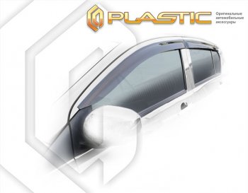 2 079 р. Дефлектора окон CA-Plastic  Toyota Passo  3 (2016-2024) (Classic полупрозрачный, Без хром. молдинга)  с доставкой в г. Калуга. Увеличить фотографию 1