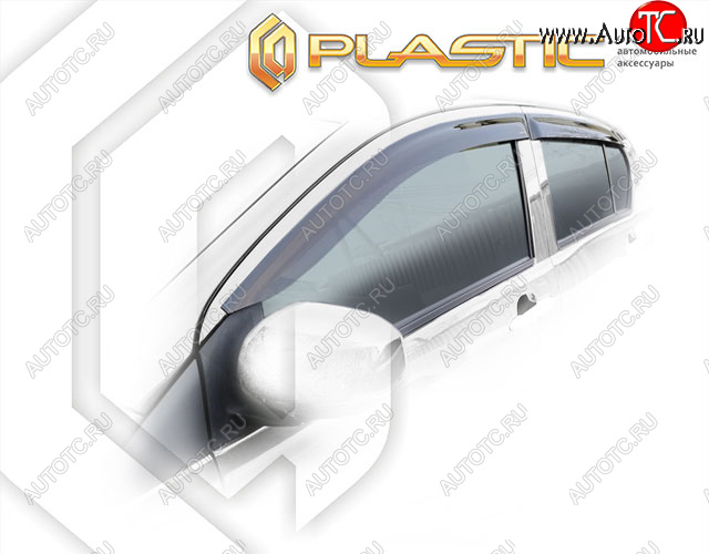 2 079 р. Дефлектора окон CA-Plastic  Toyota Passo  3 (2016-2024) (Classic полупрозрачный, Без хром. молдинга)  с доставкой в г. Калуга