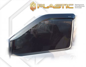 1 899 р. Дефлектора окон CA-Plastic  Fiat Doblo  263 (2015-2022) (Classic полупрозрачный)  с доставкой в г. Калуга. Увеличить фотографию 1