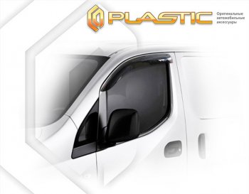 1 899 р. Дефлектора окон CA-Plastic Mitsubishi Delica D:3 (2011-2019) (Classic полупрозрачный)  с доставкой в г. Калуга. Увеличить фотографию 1