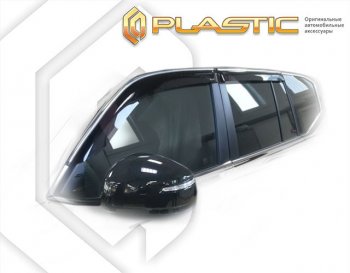 Дефлектора окон CA-Plastic Toyota (Тойота) Land Cruiser (Лэнд)  J300 (2021-2024) J300 дорестайлинг
