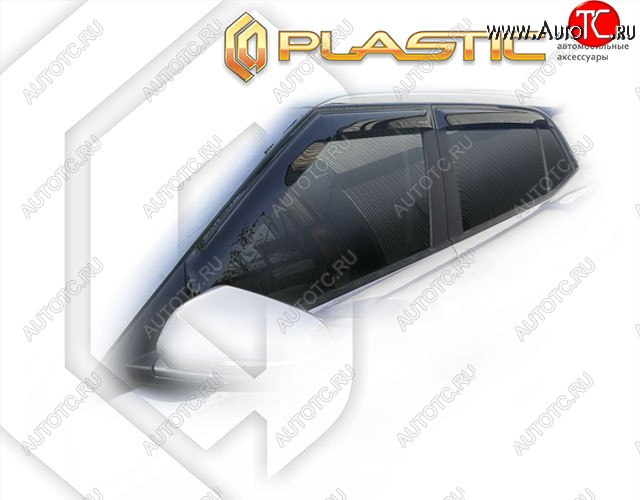 2 099 р. Ветровики дверей CA-Plastic  Hyundai Creta  SU (2021-2024) (Classic полупрозрачный)  с доставкой в г. Калуга