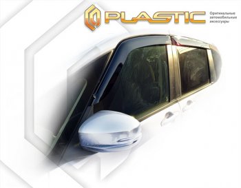 2 169 р. Ветровики дверей CA-Plastic  Honda Freed  GB7,GB8,GB5,GB6 (2019-2024) (Classic полупрозрачный)  с доставкой в г. Калуга. Увеличить фотографию 2
