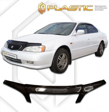Дефлектор капота (exclusive) CA-Plastic Honda (Хонда) Saber (Сайбер)  2 (1998-2001) 2 дорестайлинг