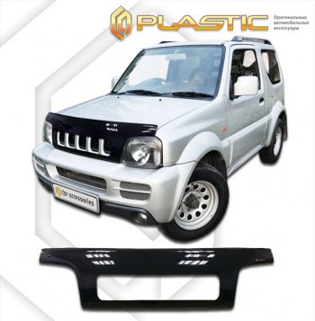 Дефлектор капота (exclusive) CA-Plastic Suzuki (Сузуки) Jimny (Жимни)  JB23/JB43 (1998-2012) JB23/JB43 дорестайлинг, 1-ый рестайлинг