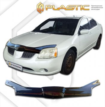 Дефлектор капота (exclusive) CA-Plastic Mitsubishi (Митсубиси) Galant (Галант) (2004-2012)