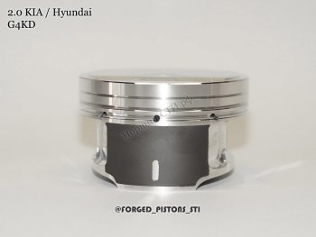 17 999 р. Поршни (KIA, Hyundai 2,0 G4KD под кольца 1,2/1,2/2,0) СТИ Hyundai Elantra HD (2006-2011) (диаметр поршня: 86,00 мм)  с доставкой в г. Калуга. Увеличить фотографию 3