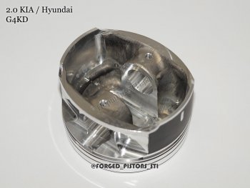 17 999 р. Поршни (KIA, Hyundai 2,0 G4KD под кольца 1,2/1,2/2,0) СТИ KIA Sportage 1 JA (1993-2006) (диаметр поршня: 86,00 мм)  с доставкой в г. Калуга. Увеличить фотографию 2