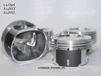 16 999 р. Поршни (Opel 1.4l A14NET под кольца 1,2/1,2/2,0) СТИ Opel Astra J хэтчбек 5 дв. дорестайлинг (2009-2012) (диаметр поршня: 72.5 мм)  с доставкой в г. Калуга. Увеличить фотографию 2