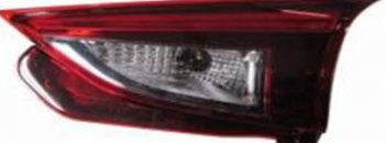 5 849 р. Правый фонарь задний (диодный, внутренний) DEPO Mazda 3/Axela BM дорестайлинг, хэтчбэк (2013-2016)  с доставкой в г. Калуга. Увеличить фотографию 1