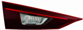 3 999 р. Левый фонарь задний (внутренний) DEPO  Mazda 3/Axela  BM (2013-2019)  с доставкой в г. Калуга. Увеличить фотографию 1