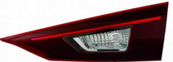 3 879 р. Правый фонарь задний (внутренний) DEPO Mazda 3/Axela BM дорестайлинг седан (2013-2016)  с доставкой в г. Калуга. Увеличить фотографию 1