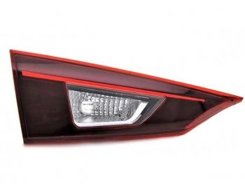 Левый фонарь задний (диодный, внутренний) DEPO Mazda 3/Axela BM дорестайлинг седан (2013-2016)