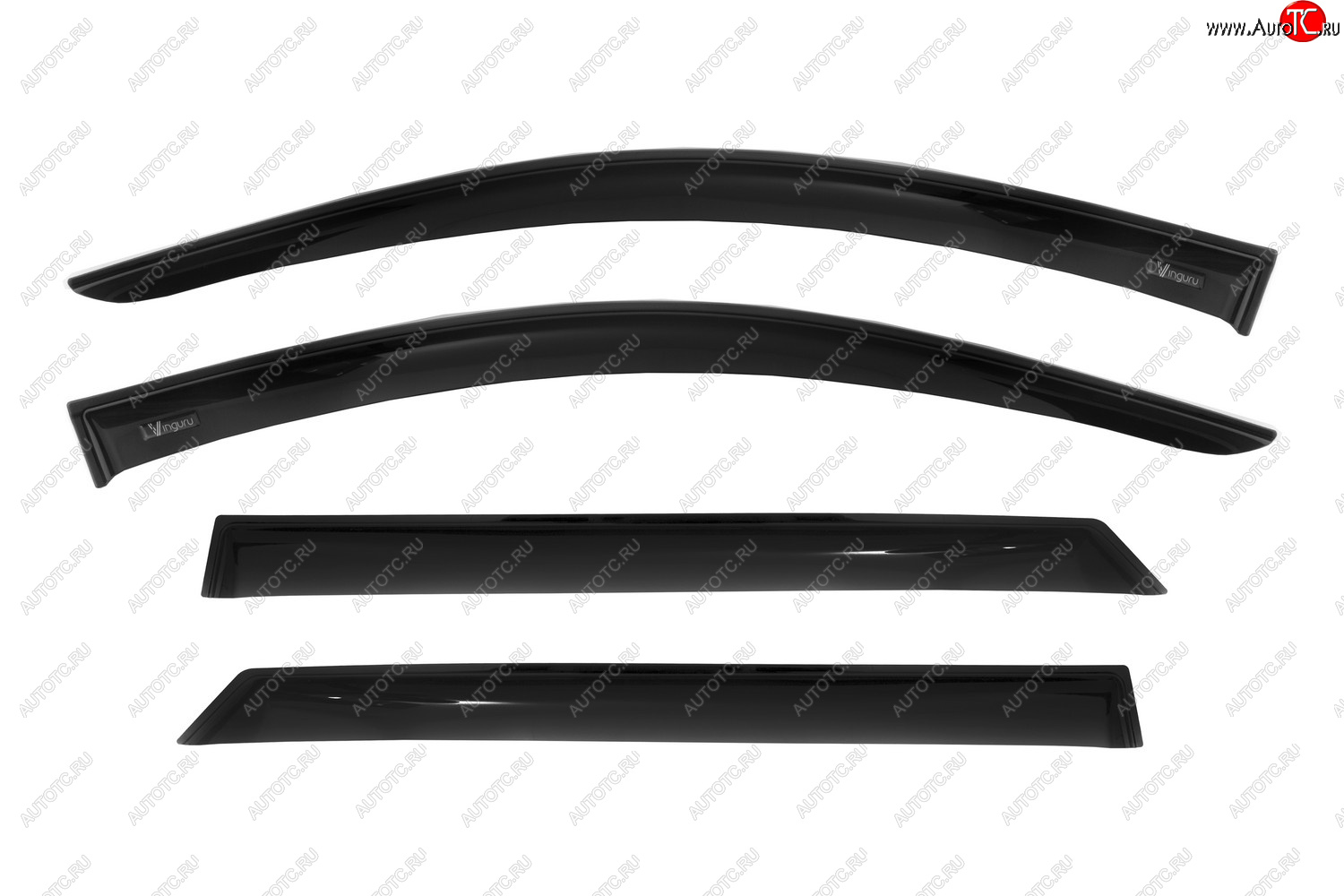 2 449 р. Дефлекторы окон Vinguru KIA Sorento UM/Prime рестайлинг (2018-2020)  с доставкой в г. Калуга