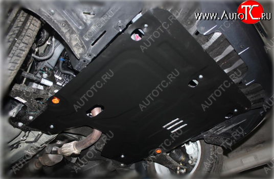 9 599 р. Защита картера двигателя и КПП (V-1,6) Alfeco  Chery Arrizo 7 (2014-2016) (Алюминий 3 мм)  с доставкой в г. Калуга